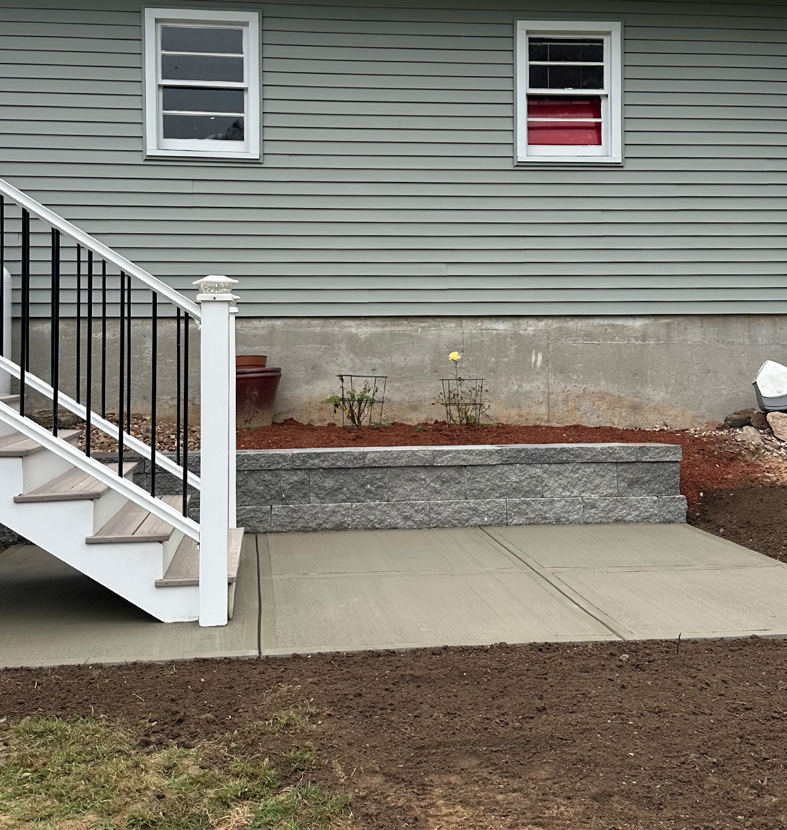 Retaining wall design