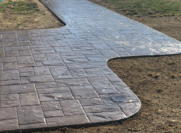 stamped concrete