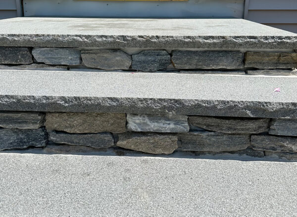 Natural stone veneer installation