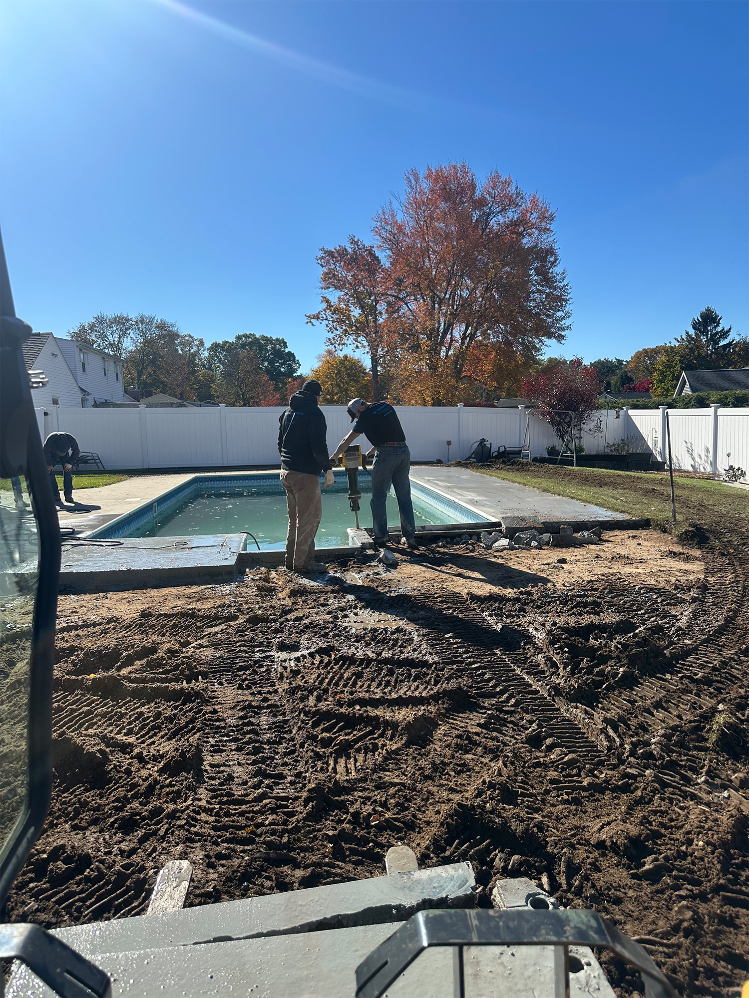 pool removal company